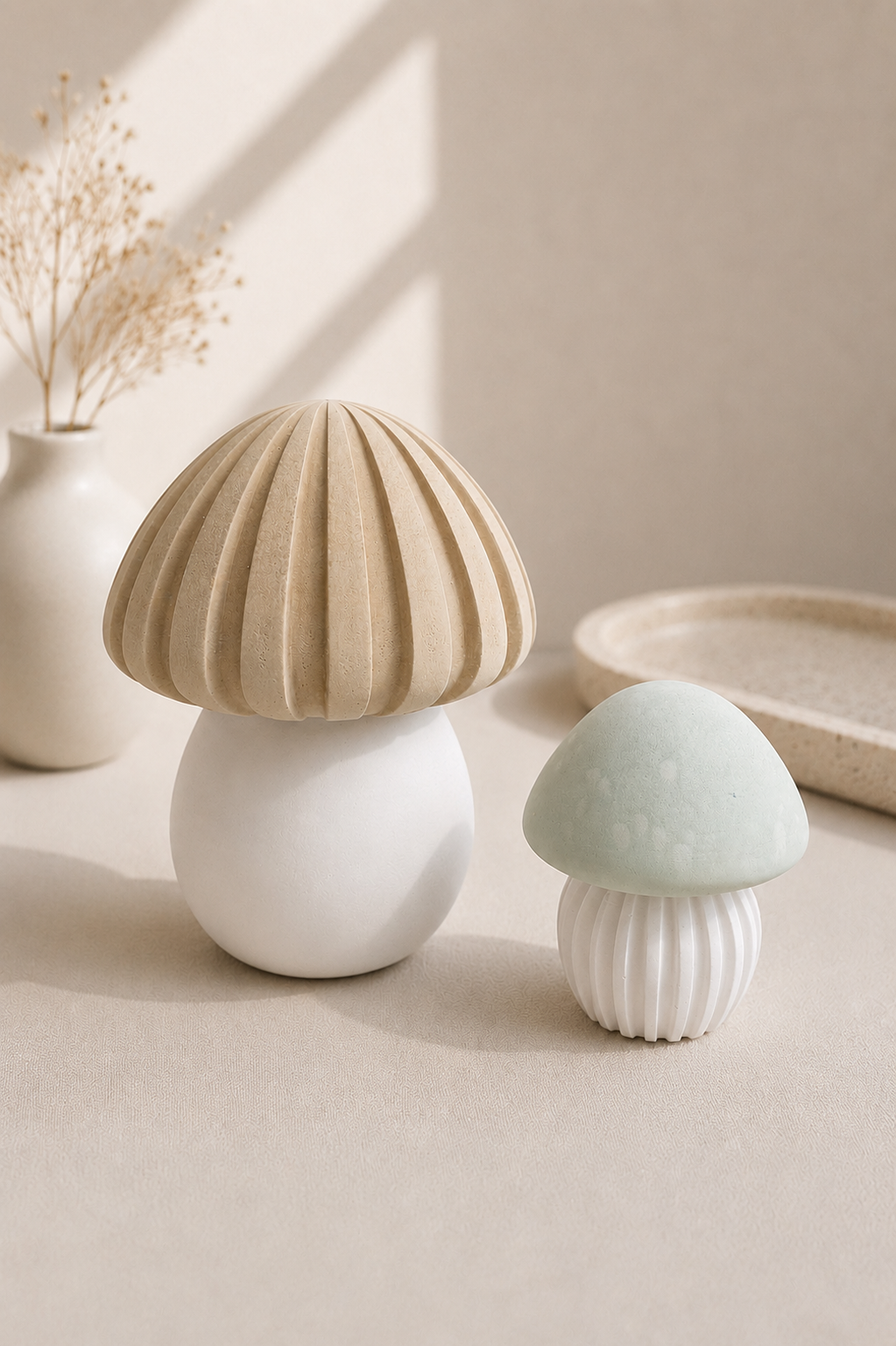 Silikonform Pilze Fino – in 3 Größen und je 2 Varianten