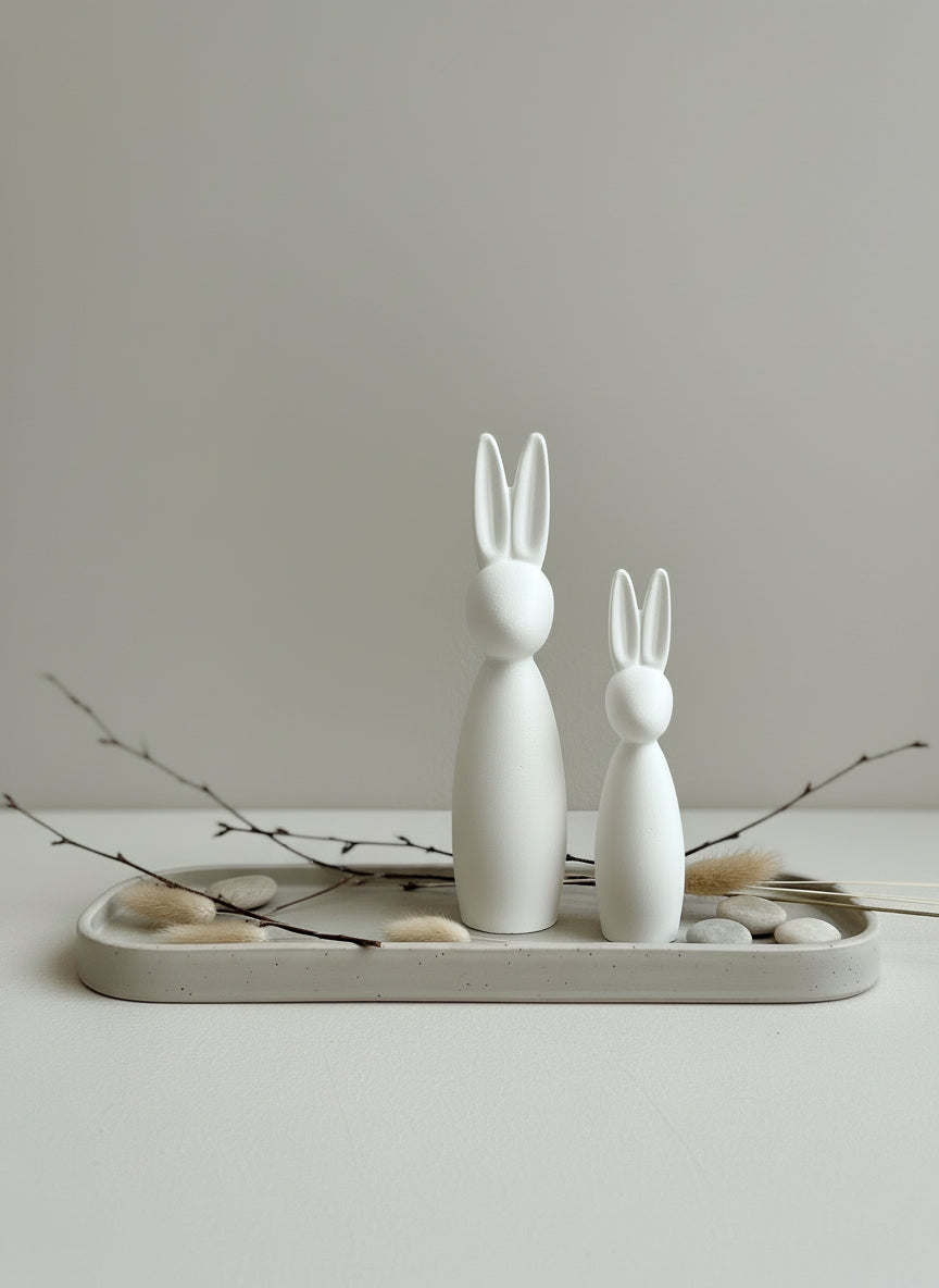 Silikonform Hase Vio in 3 Größen