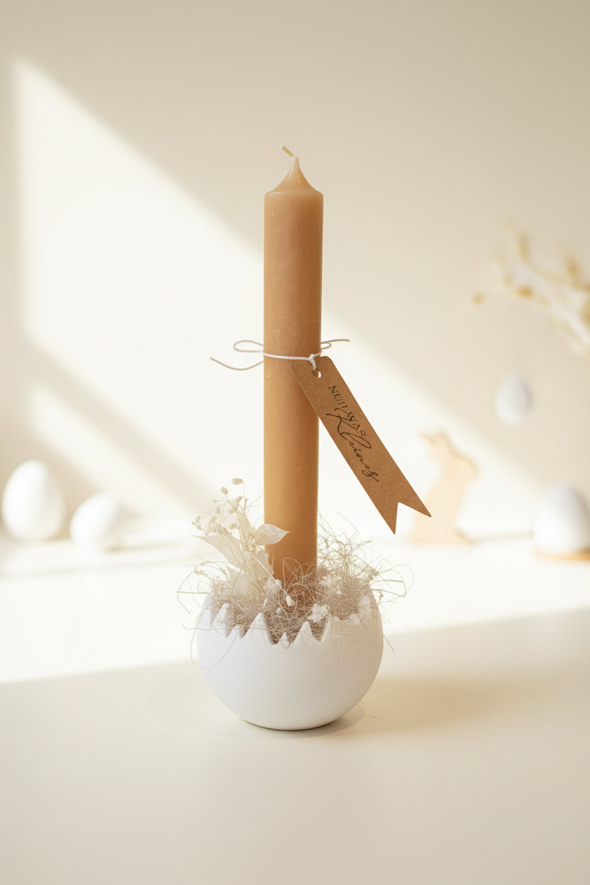 Silikonform Eierschale Kerzenhalter