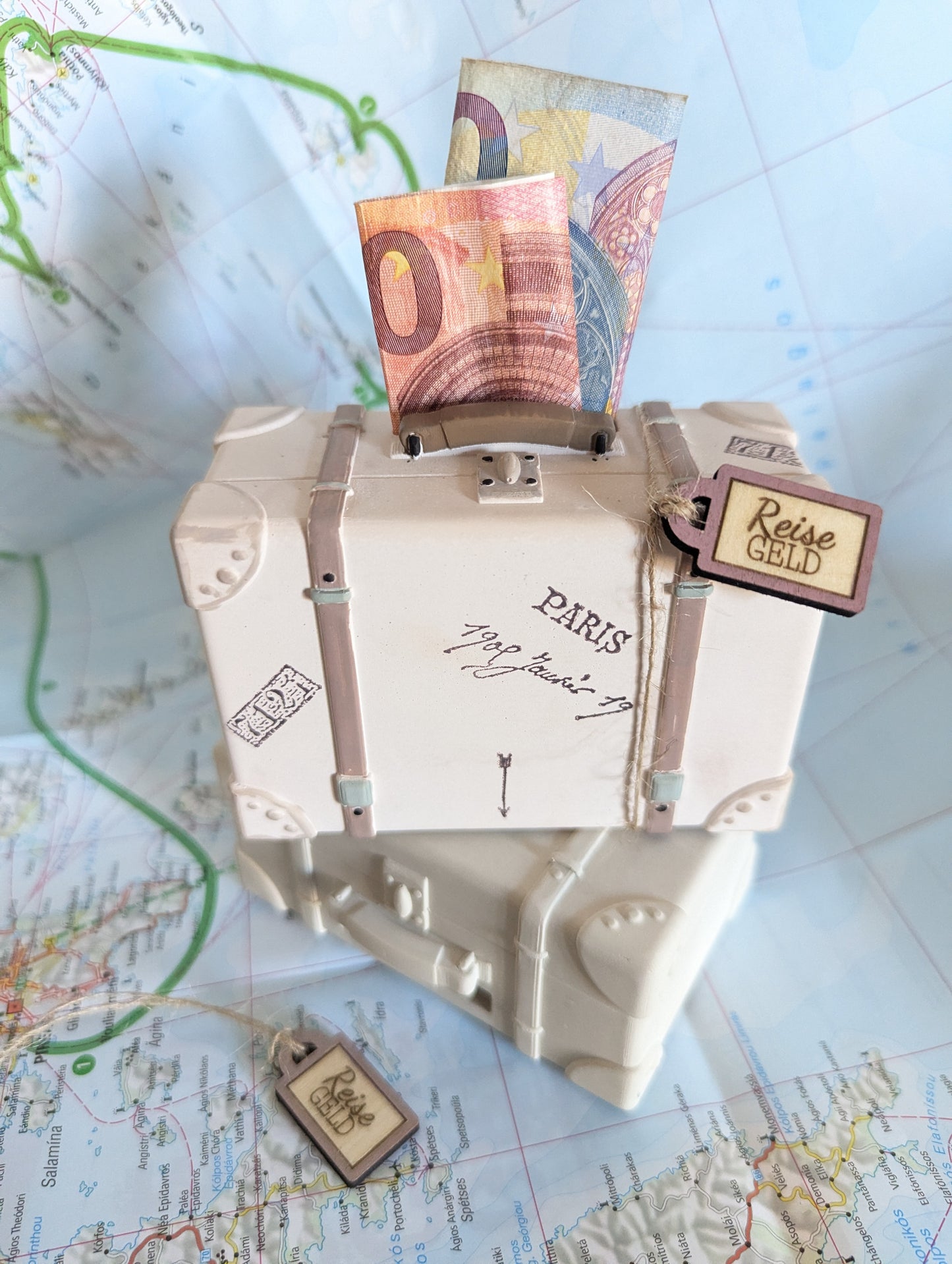 Silikonform Vintage Koffer-2 Varianten