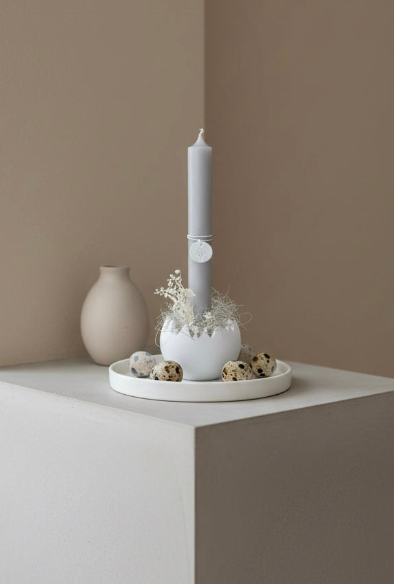 Silikonform Eierschale Kerzenhalter