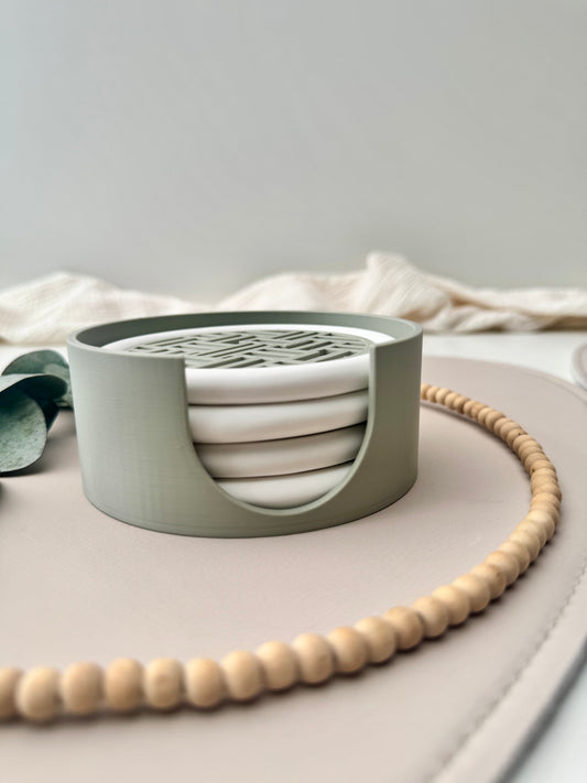 STL & 3MF Datei Halter für Untersetzer zur Silikonform Enna
