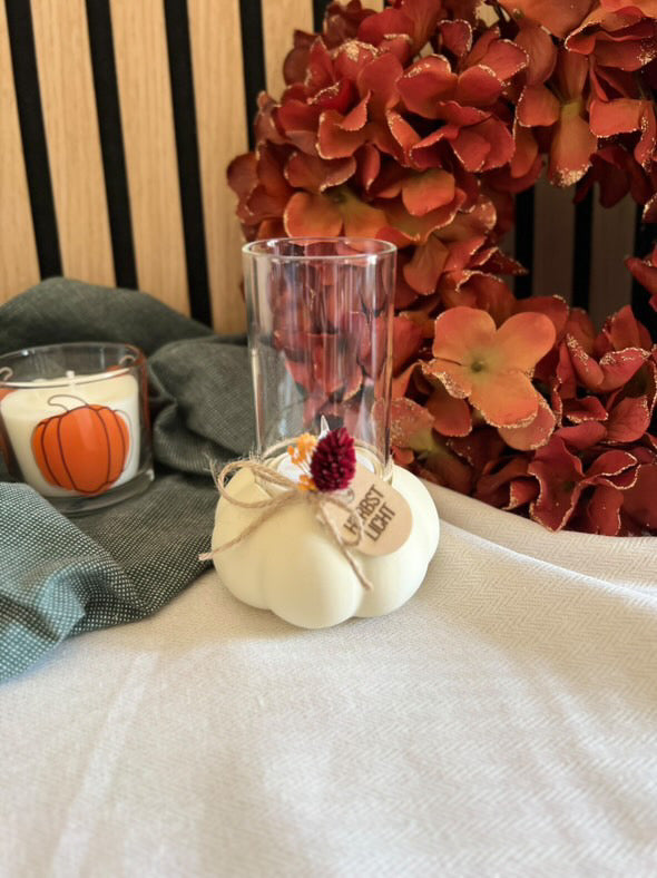 STL Druckdatei Windlicht Kürbis | 2 Größen