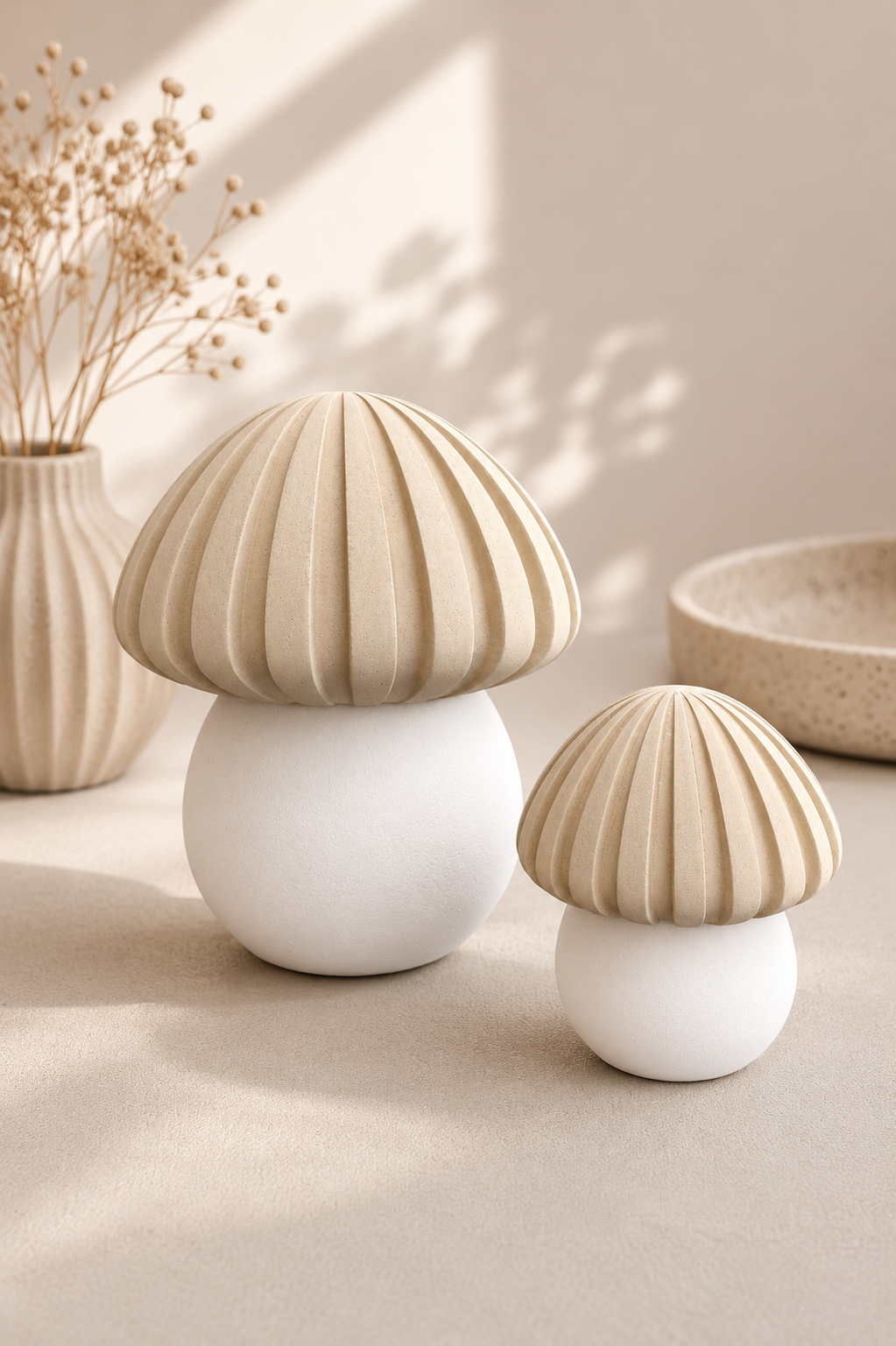 Silikonform Pilze Fino – in 3 Größen und je 2 Varianten