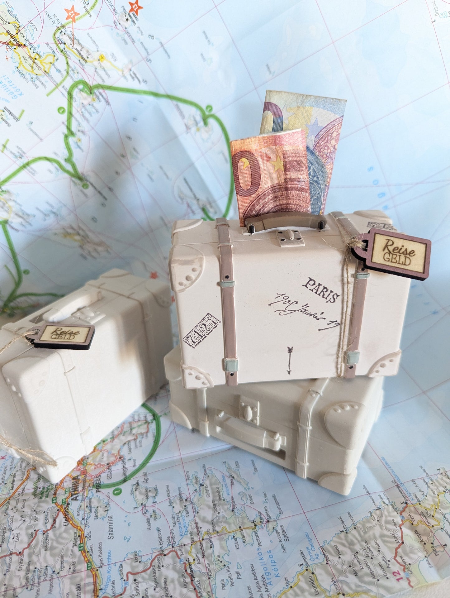 Silikonform Vintage Koffer-2 Varianten