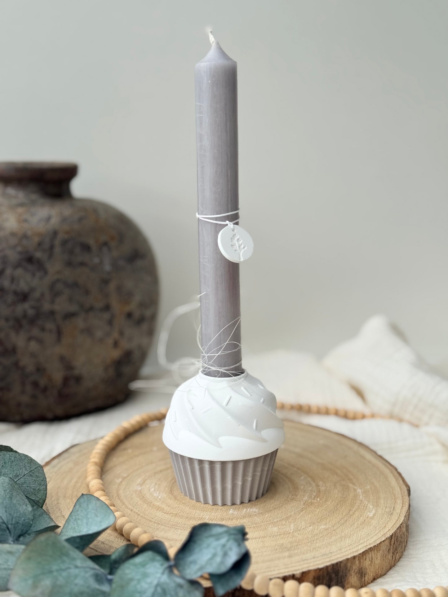 Silikonform Cupcake Kerzenhalter groß - 3 Varianten