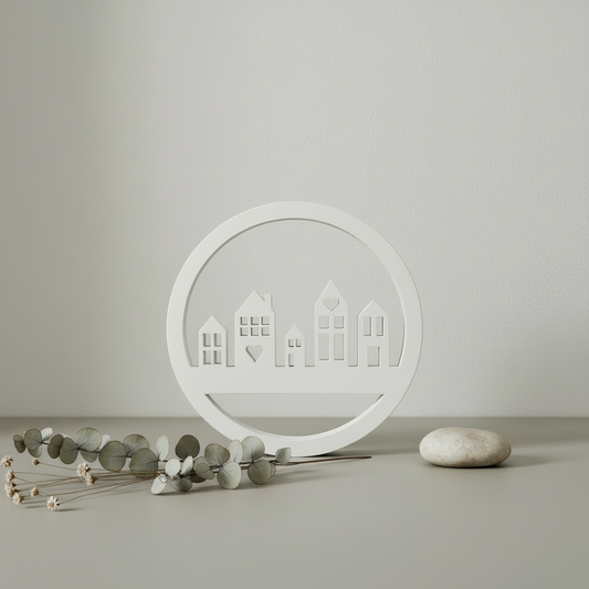 Silikonform Häuserkranz | Häuserloop | Loop