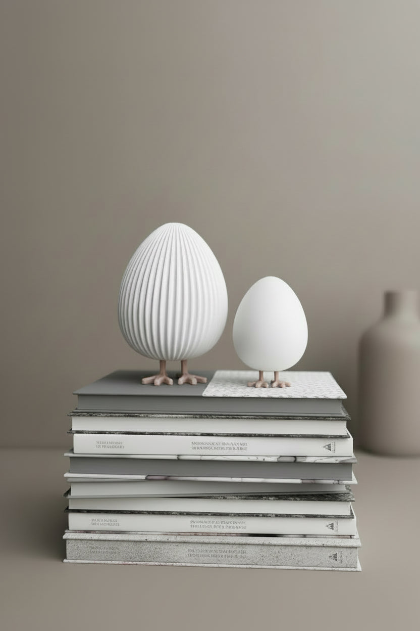 Osterei „Frido“ Füße für die Silikonform – STL & 3MF Datei zum Download