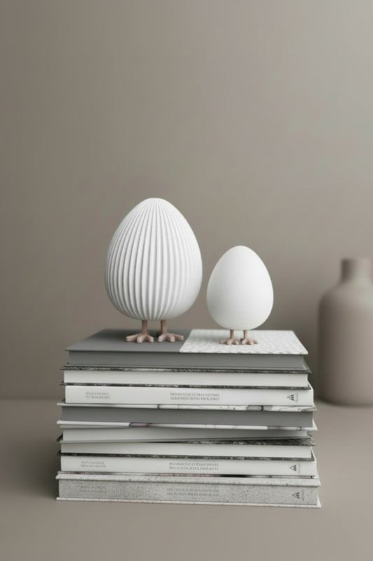 Osterei „Frido“ Füße für die Silikonform – STL & 3MF Datei zum Download