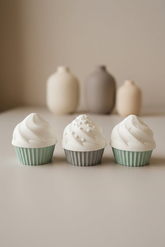 Silikonform Cupcake klein - 3 Varianten