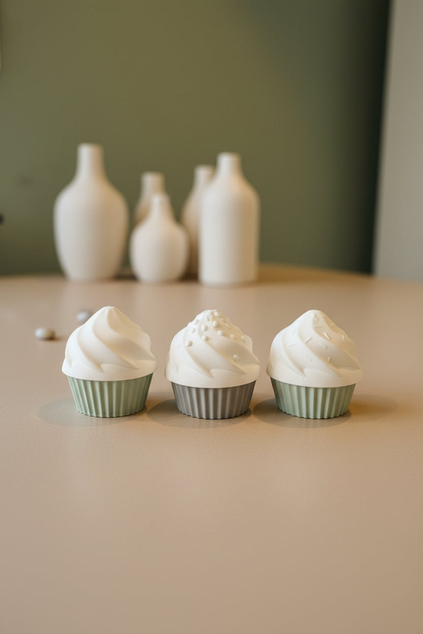 Silikonform Cupcake klein - 3 Varianten