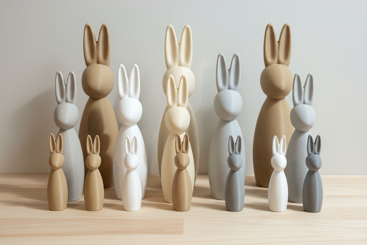 Hase „Vio“ – STL & 3MF Datei zum Download