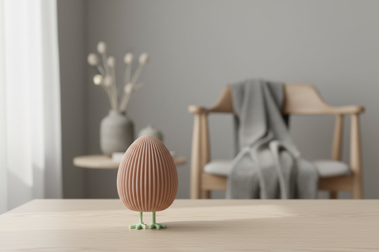 Osterei „Frido“  – STL & 3MF Datei zum Download