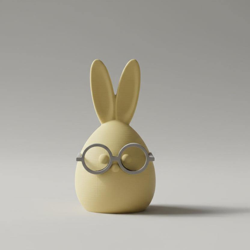 Hase "Heini" – dekoratives 3D-Druck Designobjekt